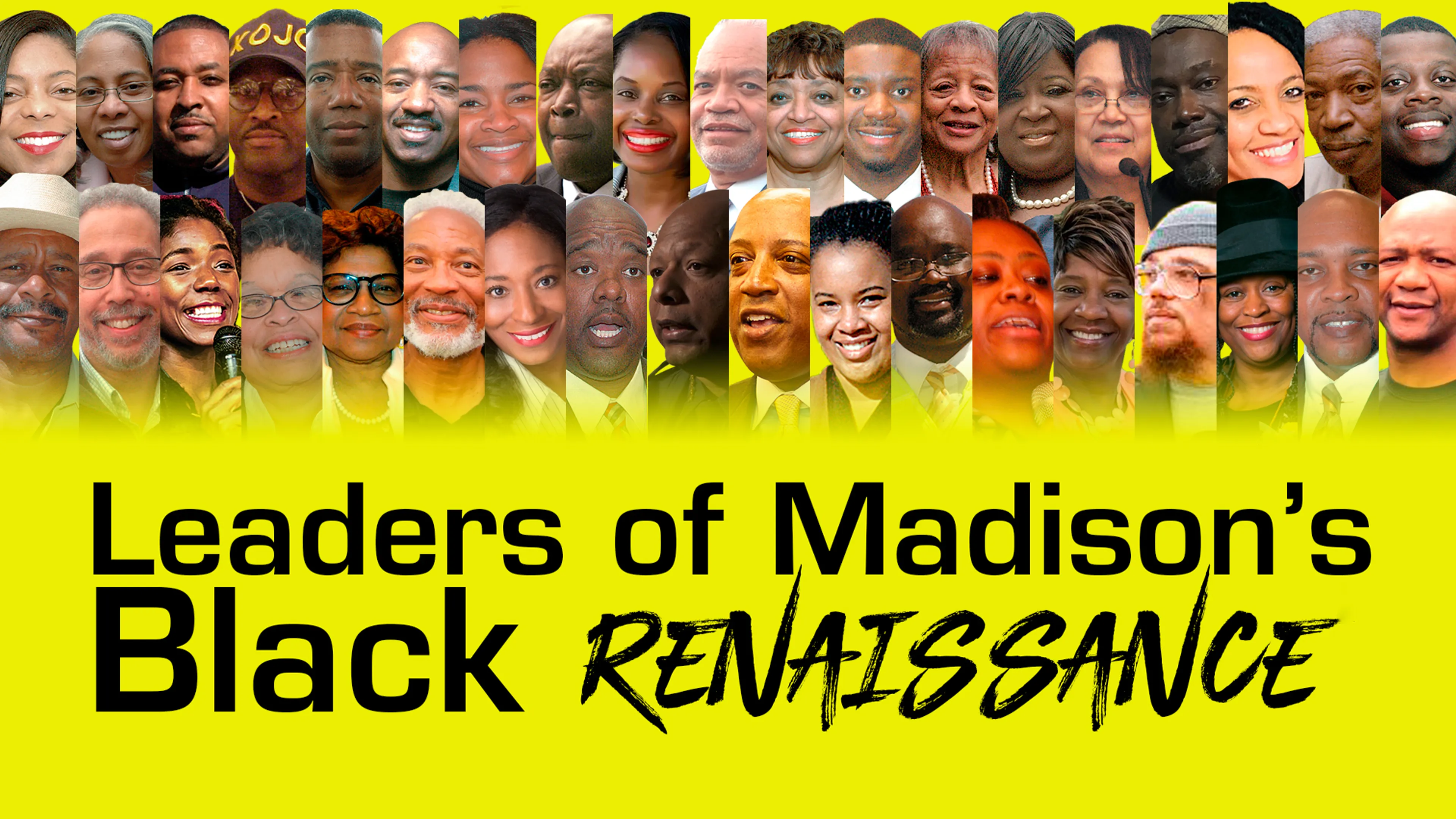 Leaders of Madison's Black Renaissance poster